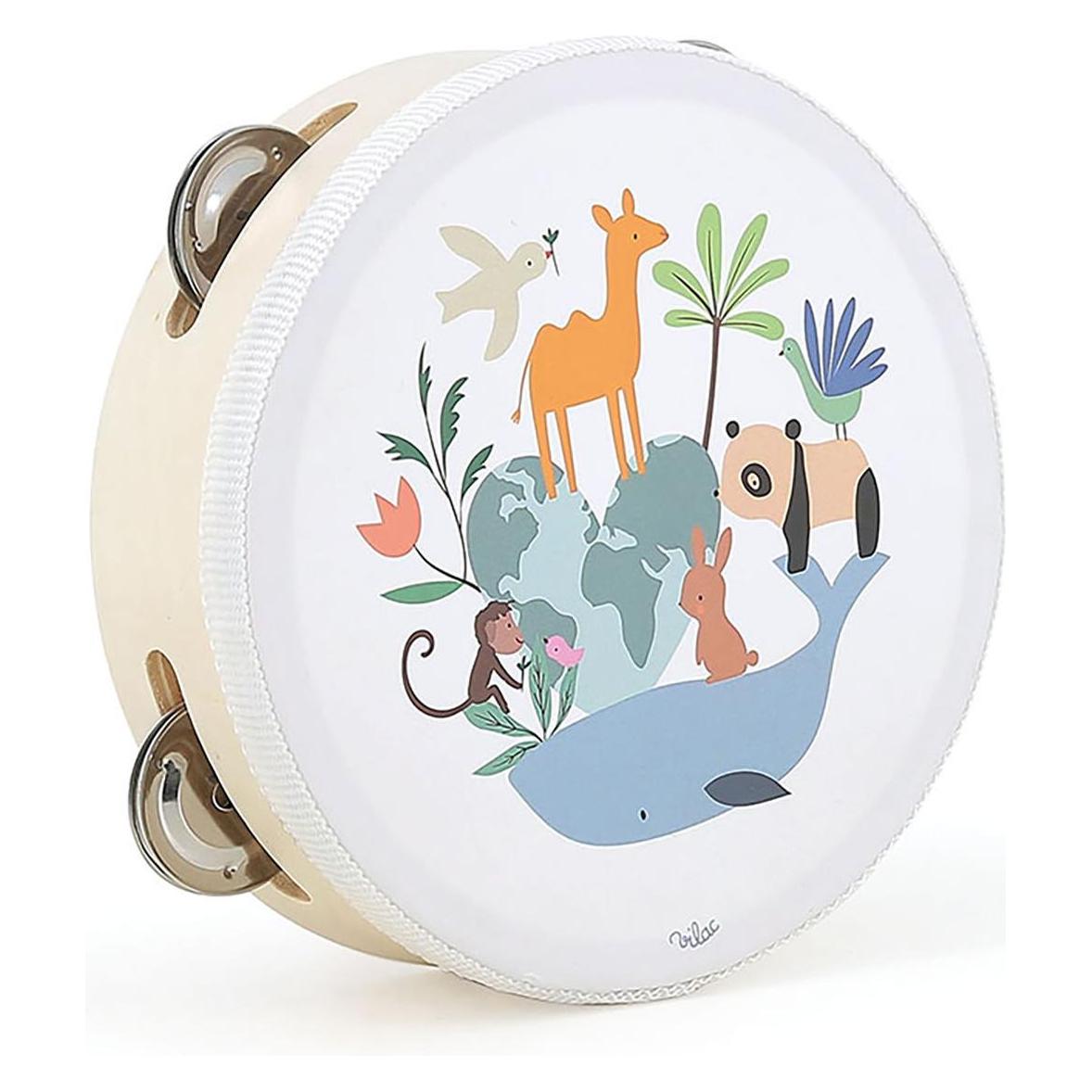 Vilac - Tambourine by Sarah Betz (7112) (7112)