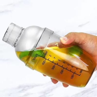 Inspired Living Barista Style Drink Mixer Premium Plastic Cocktail Shaker With Measuring Scales (3501000 Ml) 350ml