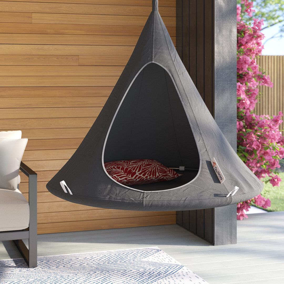 Blue Elephant Saffo Hanging Chair Taupe 183cm H x 183cm W x 183cm D