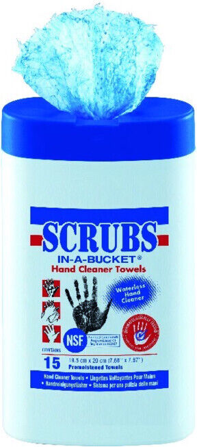 SCRUBS Recharge Pack, 72 lingettes avec certificat d’homologation NFS numéro ; ITW Spraytech (042270)