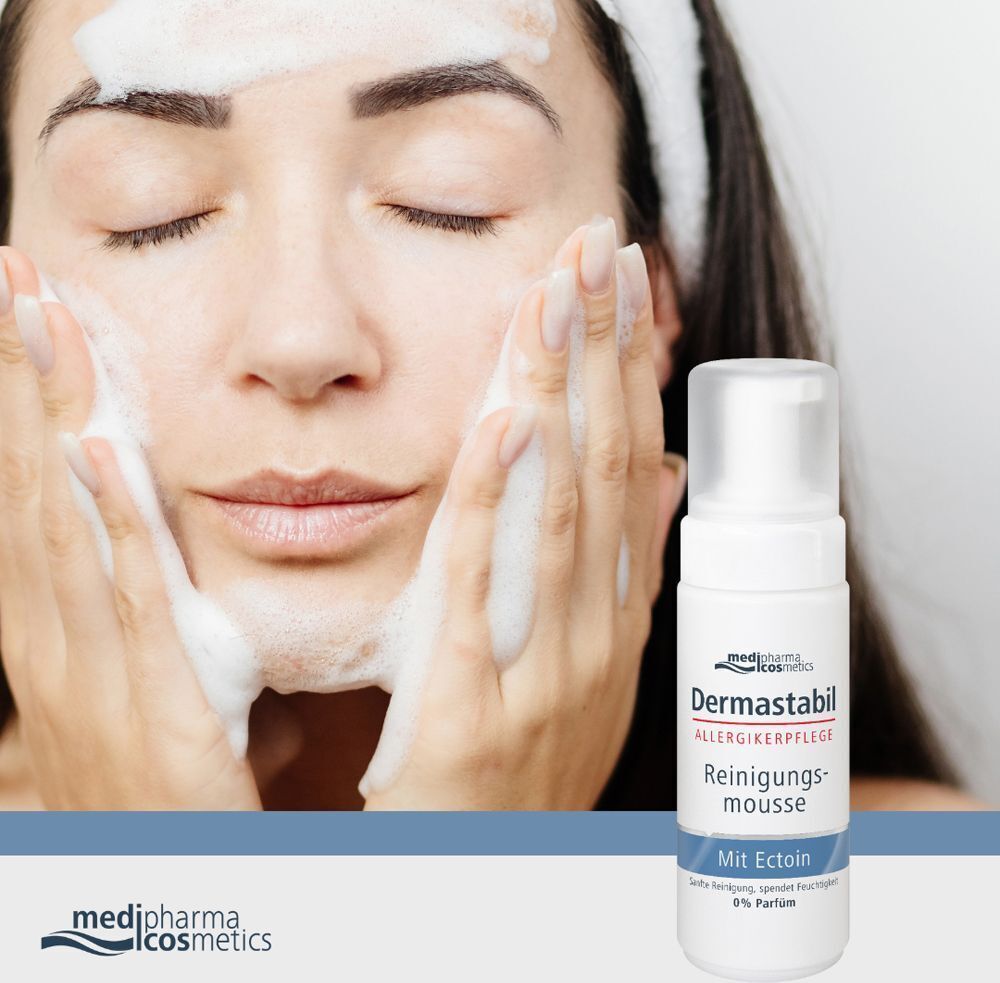 medipharma cosmetics Dermastabil Reinigungsmousse 2x 2x150 ml Schaum