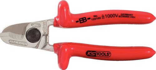 KS Tools 1000V Einhand-Kabelschneider, 165mm 117.1287