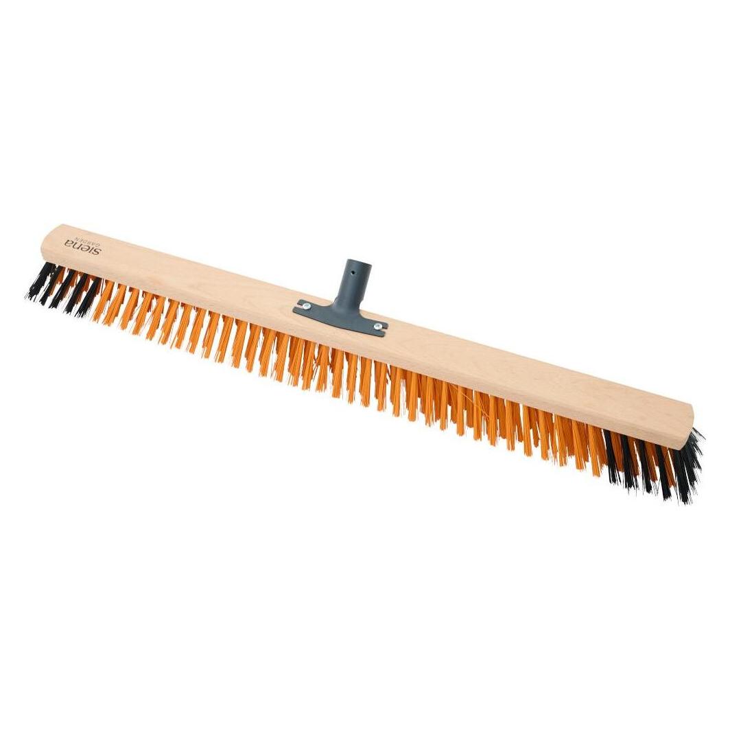 Siena Garden Saalbesen Elaston 80 cm ohne Stiel Metallhalter, Buche FSC 100 % (10 Stk.) (U95285)