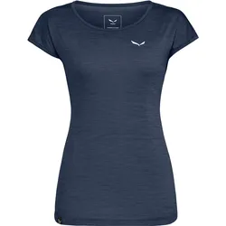 Salewa, Damen, Funktionsshirt, Puez Melange Dry T-Shirt (S), Blau