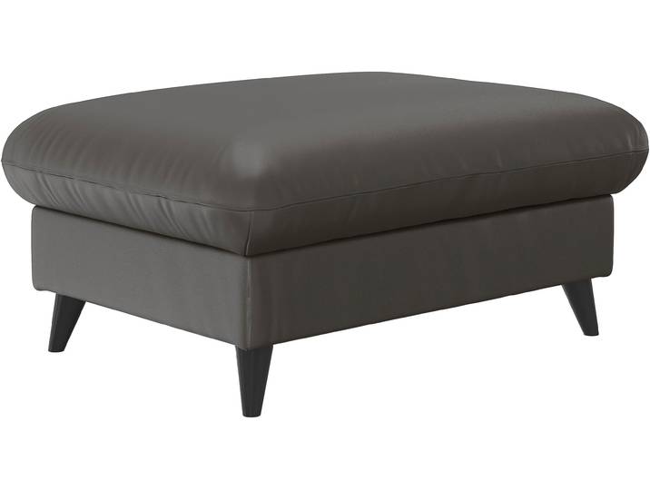 Hocker COTTA Pike, B: 102 cm , braun (fango), B:102cm H:45cm, GEDECKTES RINDSLEDER, Hocker, Hocker, mit Stauraum