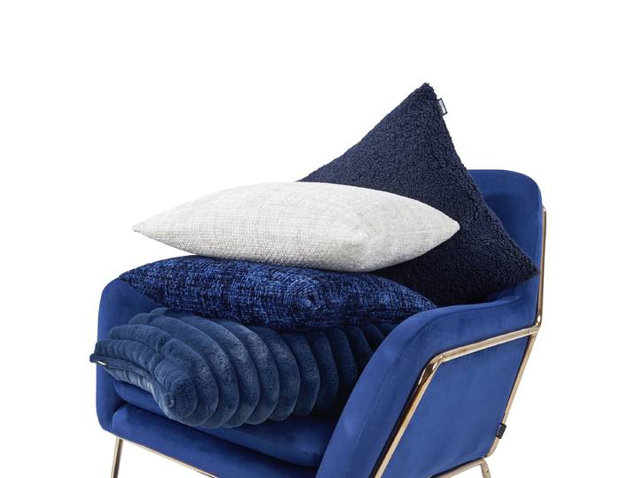 Coussin Polar Gris/Anthracite 30 x 50cm Polyester