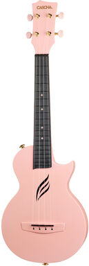 Cascha Carbon Concert Ukulele Set PK Pink