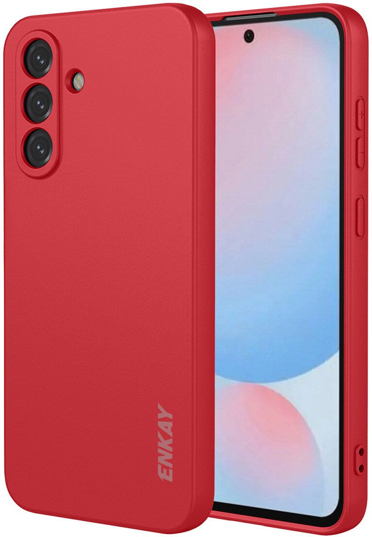 Samsung Galaxy A57 ENKAY Silikone Mobil Cover - Rød