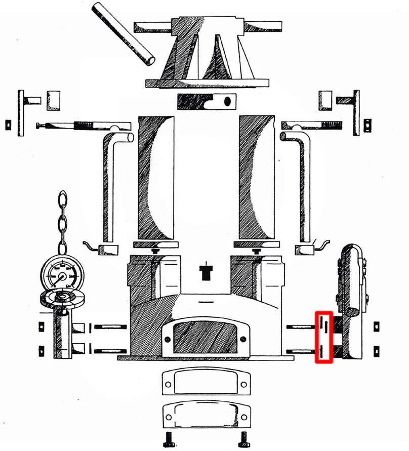 Polsinelli Kit de joints pour vérin hydraulique