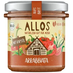 Allos aufs Brot Arrabbiata – Bio