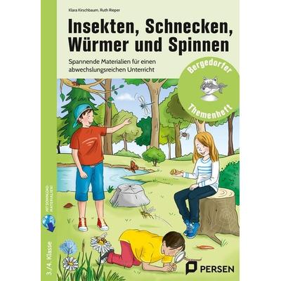 Insekten, Schnecken, Würmer und Spinnen, Set von Klara Kirschbaum,Ruth Rieper, Persen Verlag in der AAP Lehrerwelt GmbH, 978-3-403-20802-0