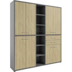 Manjana Home Office Kombination TEXAS - B/H/T ca. 191.10x215.40x40.00