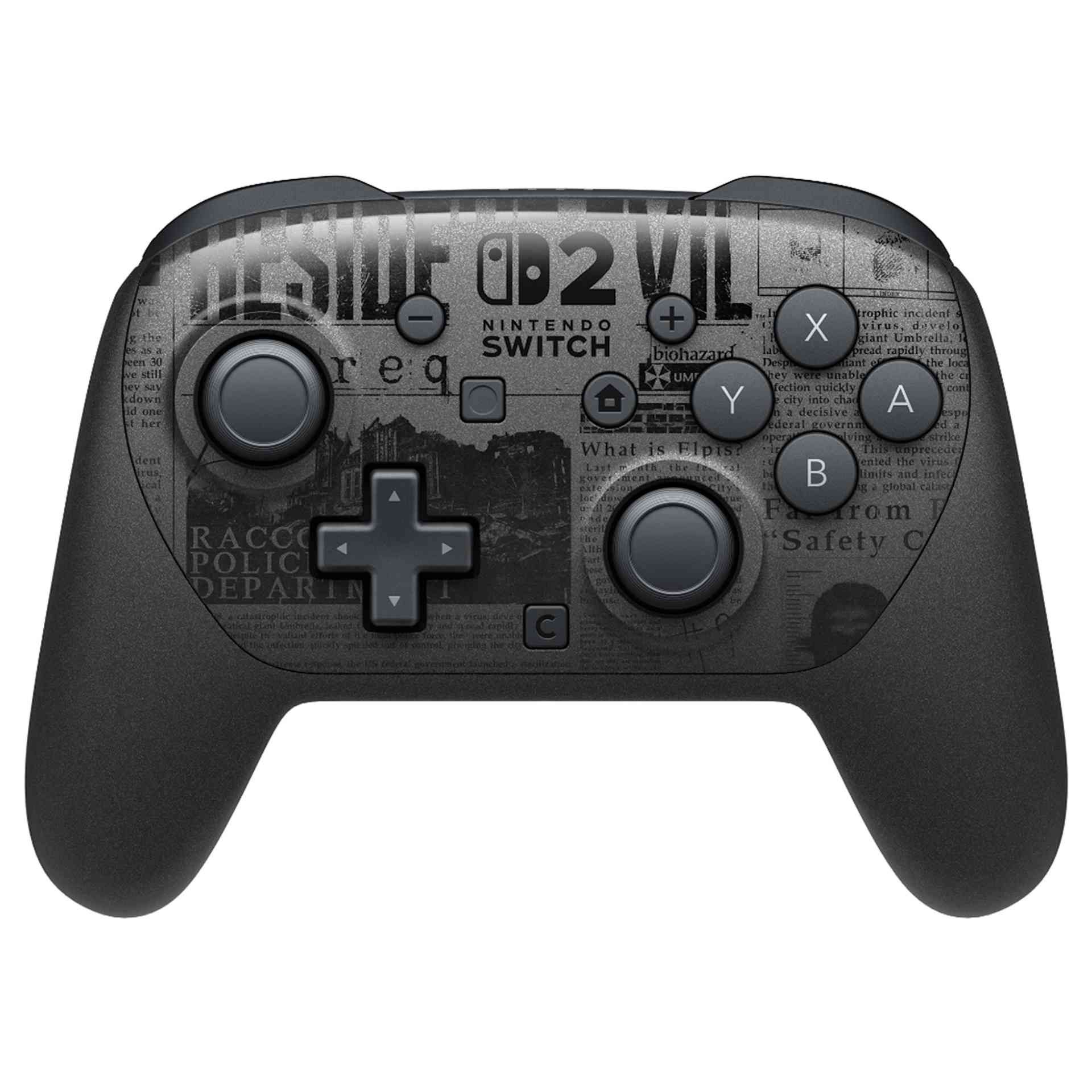Pro Controller - Resident Evil Requiem Edition Analog / Digital Gamepad für Nintendo Switch 2 (Schwarz) 10017956