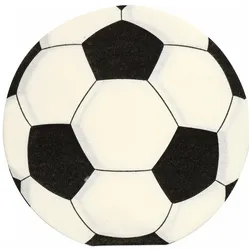 Paper + Design, Servietten, Motivserviette 33cm Fussball gestanzt