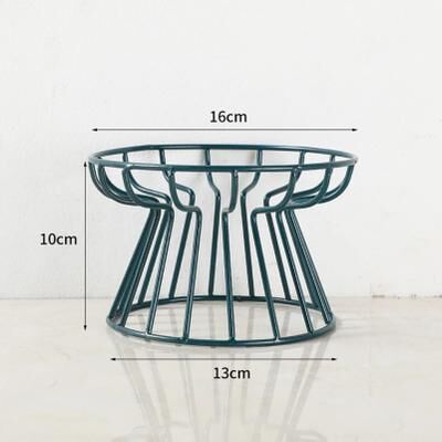 Uplift Essentials Ceramic Cat Food Bowl With Optional Raised Iron Stand green Rack