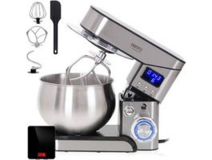 Robot Pâtissier Boulangerie Cuisine Ménager Multifonction Bol Inox 5L 6 Vitesses Camry CR4223B 2000W