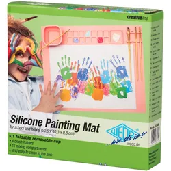 WEDO Bastelunterlage Malmatte 50,0 x 40,0 cm, rosa