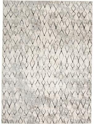 Grand Bazaar Kiba Machine Made Diamond Transitional Area Rug