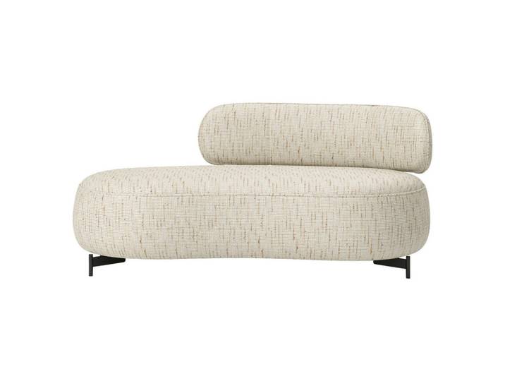 Joop! Récamiere Characters, Beige, Metall, 171x76x97 cm, Blauer Engel, Goldenes M, Emas, Lederauswahl, seitenverkehrt erhältlich, Hocker Armlehnen montierbar, Wohnzimmer, Sofas & Couches, Sofas, Recamieren