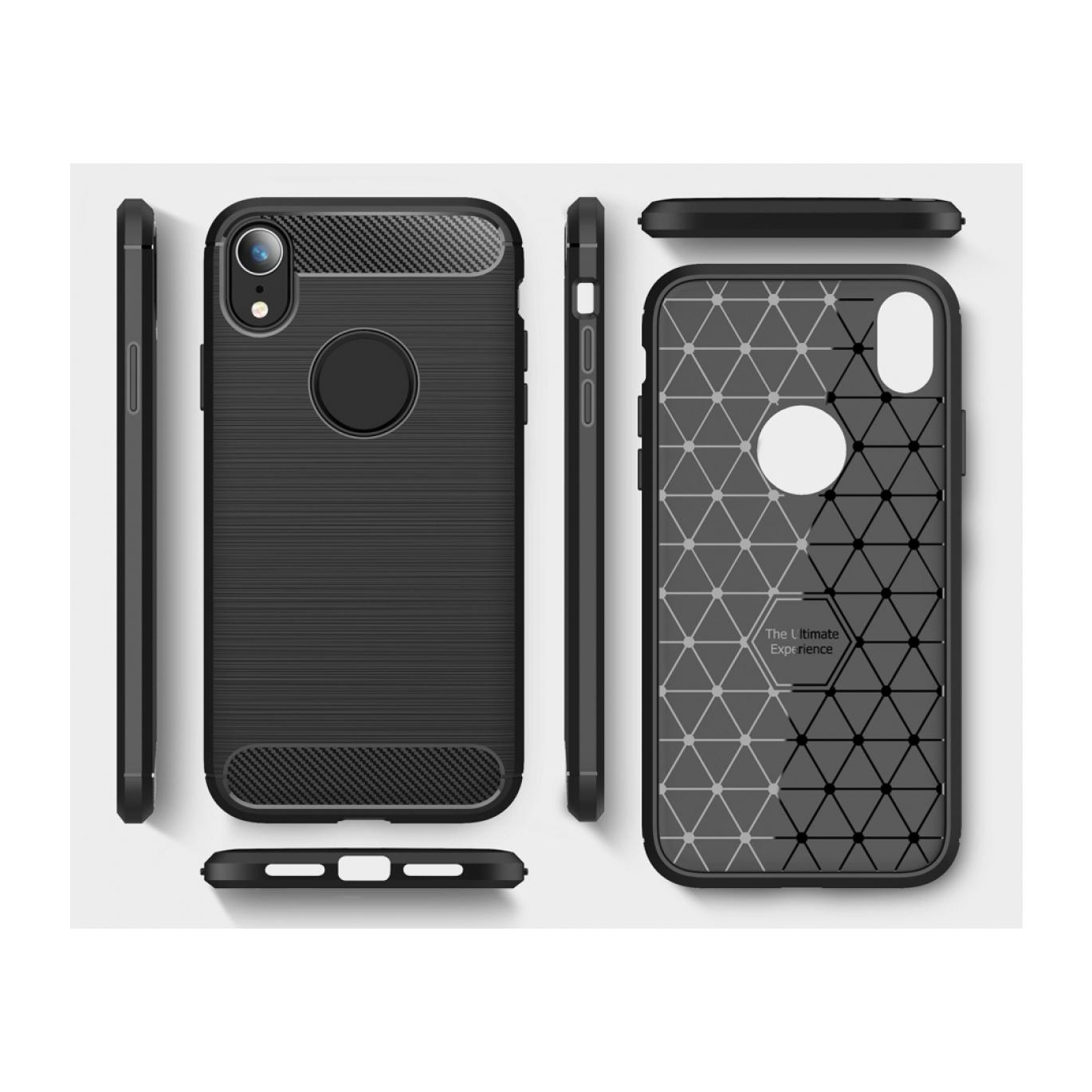 Screenguard Carbon Brushed Soft TPU (Apple iPhone XR) (00023738)