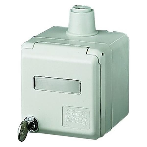 Mennekes MEN 4162 Cepex-Steckdose AP IP44 gr 230V 16A 3p (4162)