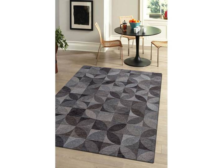 Tapis RONDO - Beneffito - Marron - 80x150cm - Élégance et durabilité