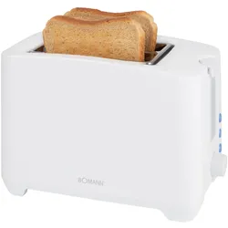 BOMANN TA 6065 CB Toaster 870 W weiß