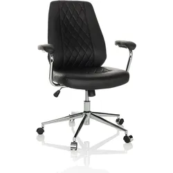 hjh OFFICE Home Office Chefsessel THEO I Kunstleder mit Armlehnen