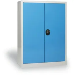 Metallschrank demontiert, 1150 x 850 x 390 mm, blau