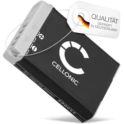 Cellonic Akku für Canon PowerShot G7 X Mark III, SX740 HS, X II, X, SX620, SX730 (Kamera Akku), Kamera Stromversorgung, Grau