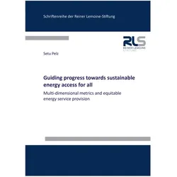 Pelz:Guiding progress towards sustainab, Sachbücher von Setu Pelz