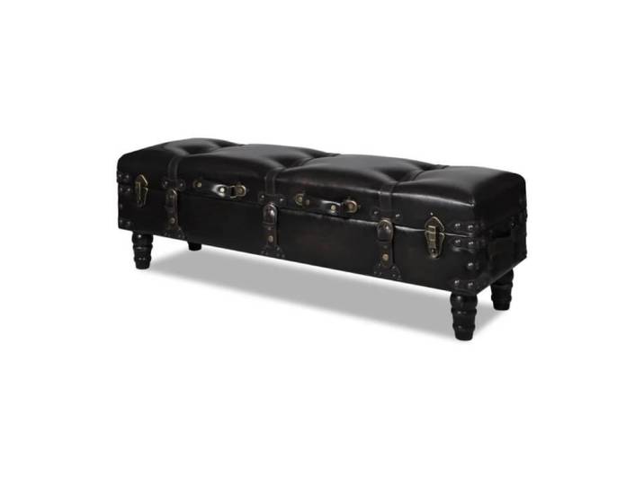 Banc de rangement Marron - BEST HOME - Jill's - Style Contemporain & Durable
