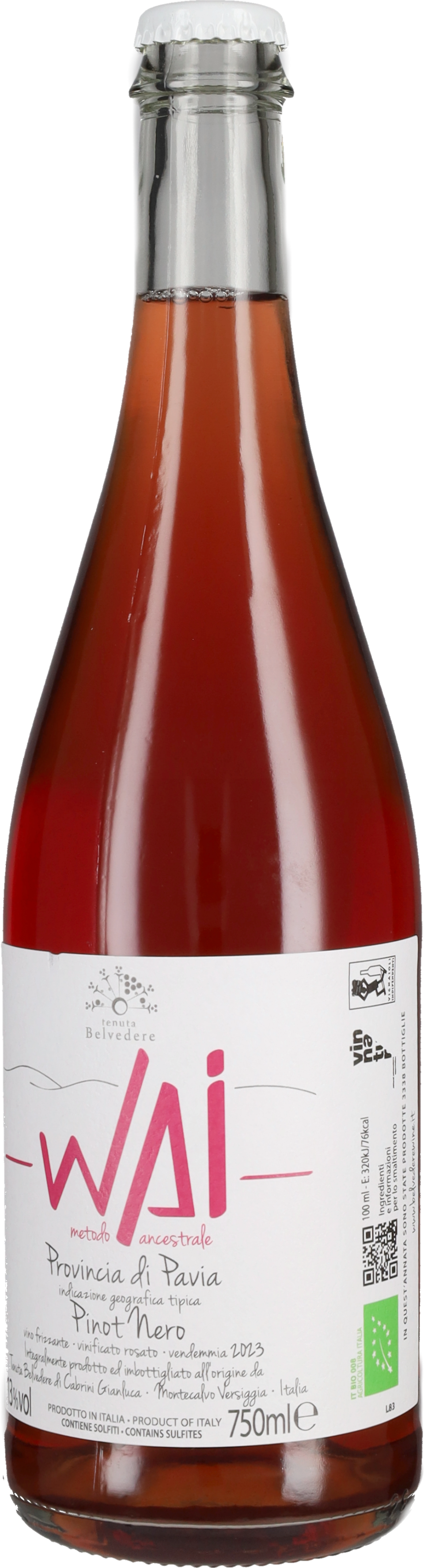 Tenuta Belvedere Rosato Frizzante 'Wai' 2023