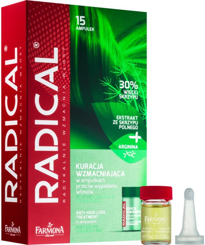 Farmona Radical Hair Loss soin anti-chute pour cheveux fragilisés 15x5 ml