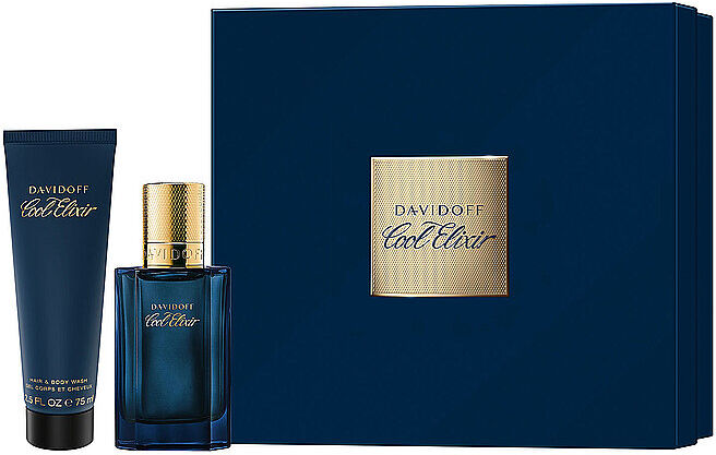DAVIDOFF Geschenkset - Cool Elixir Eau de Parfum Intense Set 75ml / 50ml M