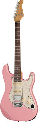 Mooer GTRS Guitars Standard 800 SP Shell Pink mit mattem Halsfinish