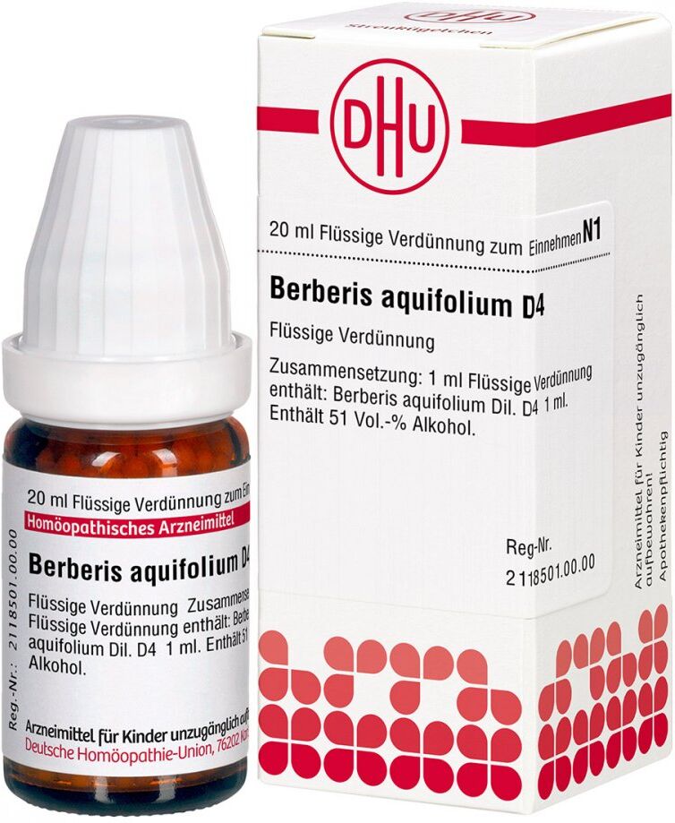 DHU Berberis Aquifolium D4 Dilution