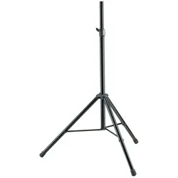 K&M 21435 (1 Stk., Ständer, Höhenverstellbar), Lautsprecher Ständer + Wandmontage, Schwarz