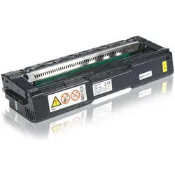 Inkadoo, Toner, Toner kompatibel zu Ricoh 407546 Toner, gelb Gelb (Y)