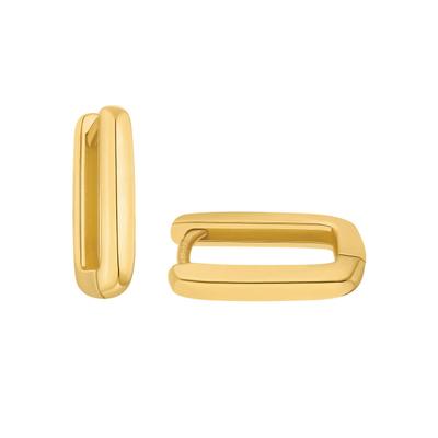 Paar Creolen AMOR "2034778, 2034779", gold (gelbgoldfarben), Ohrringe, Damen, Silber 925 (Sterlingsilber)