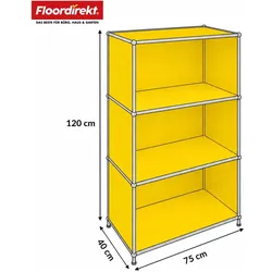Floordirekt, Regal, Concept Epure MK-101 (75 x 40 x 120 cm)