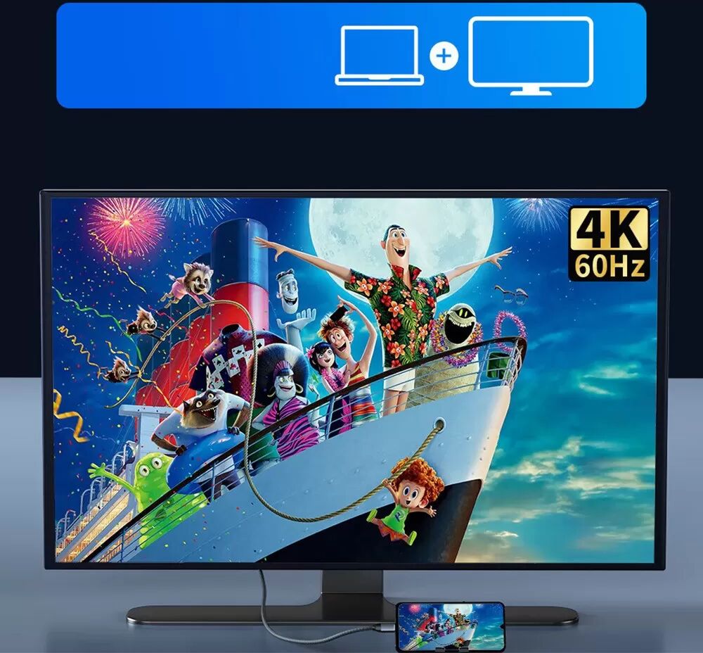 INF 100W USB-C auf USB-C Kabel - 20Gbps Daten & 4K Video - Kompatibel mit Laptops, Tablets und Handys 1 Mio.