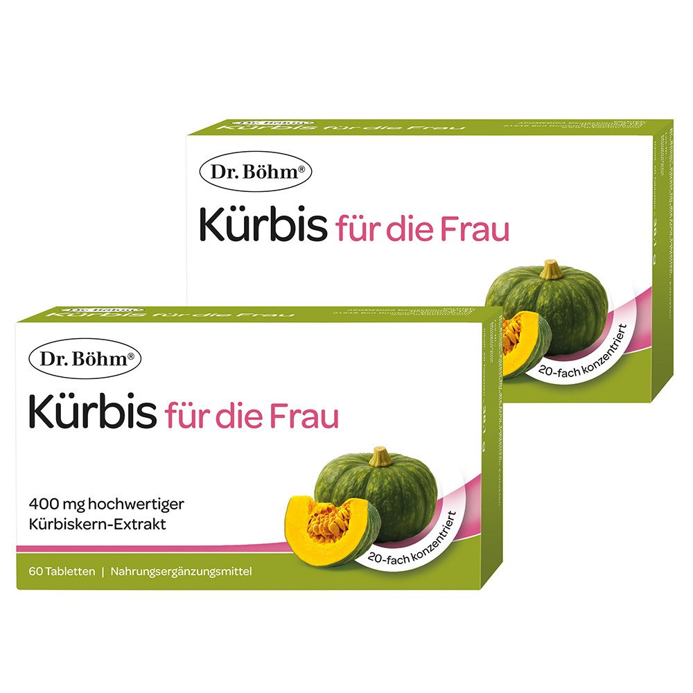 Dr.böhm Kürbis für die Frau Tabletten 2x60 St