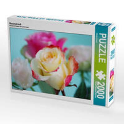 CALVENDO Puzzle Rosenstrauß 2000 Teile Lege-Größe 90 x 67 cm Foto-Puzzle Bild von Gisela Kruse