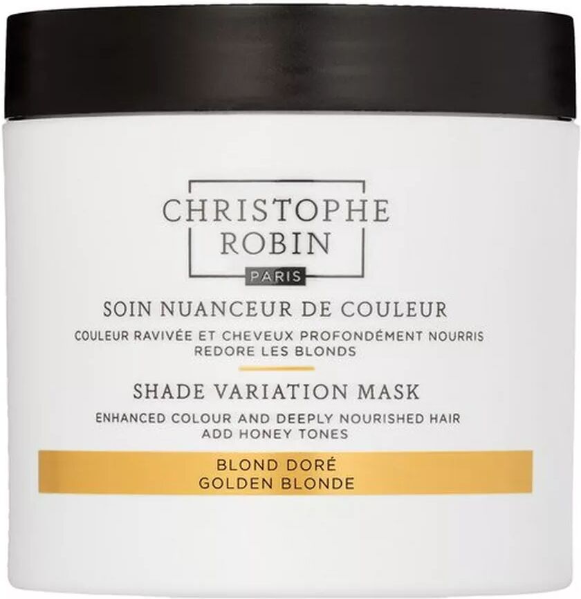 Christophe Robin - Farbnuancierende Pflege für Goldblond Haarmaske, 250 ml, Weiss