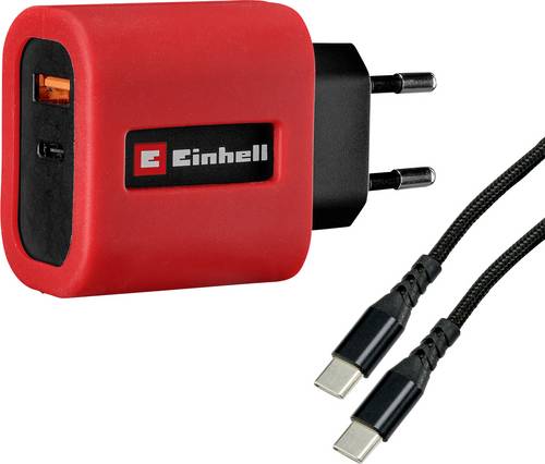 Einhell USB Ladegerät 65 W, 18W 1x USB-C, 1x USB-A USB PD