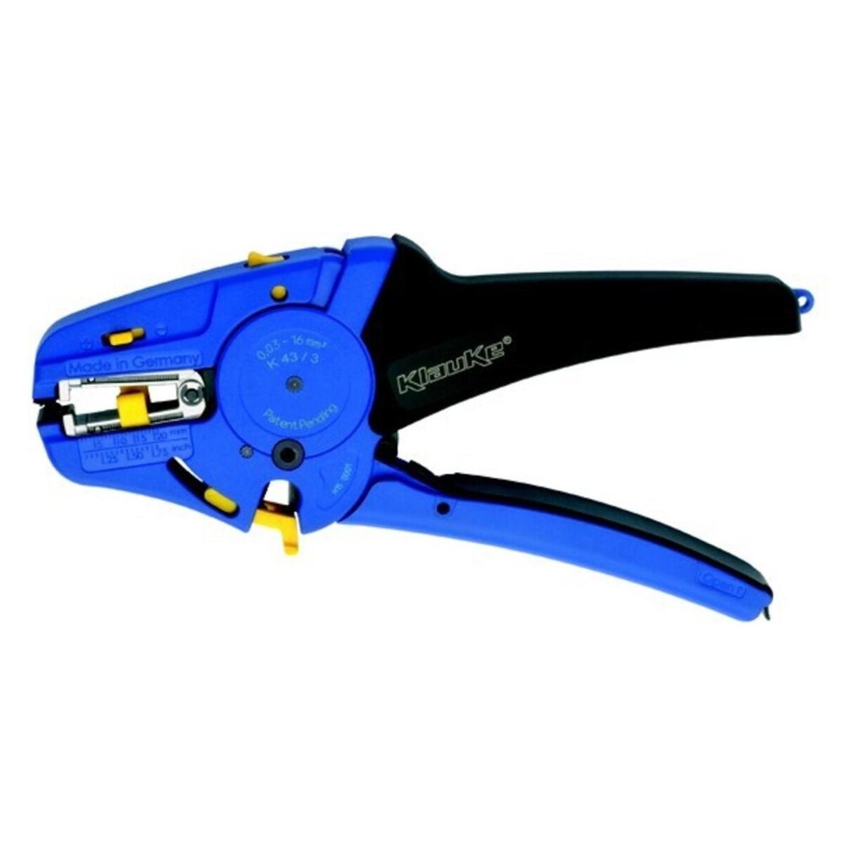 Klauke Cable stripping tool 0.03 - 16mm2, incl (200 mm) (K433)