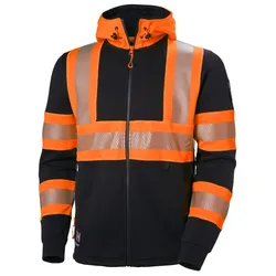 Helly Hansen Kapuzenpullover ICU ZIP HOODIE 79273 - orange/ebony - 2XL