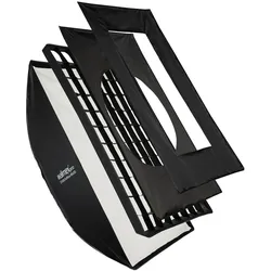Walimex pro Studio Softbox 80x120 (Softbox), Softbox + Reflektor