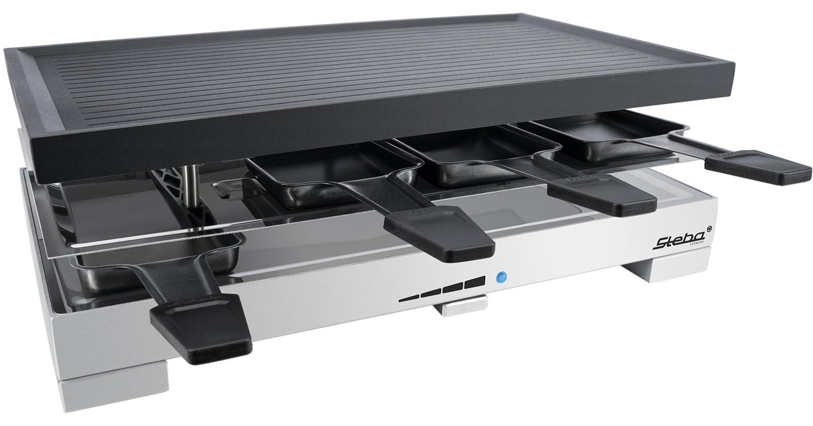 Steba Raclette RC 68 zwart/zilver